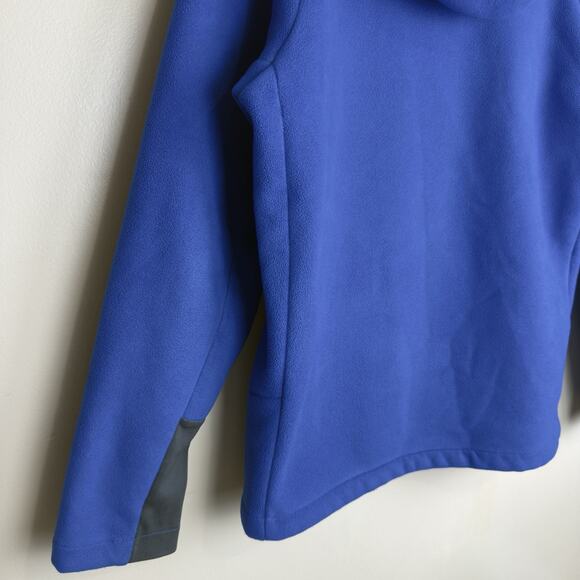 The North Face Boys Chimborazo Blue Fleece Sherpa Lined Hoodie Size M 14/16 - Picture 9 of 14